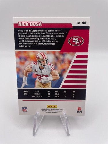 2022 Panini Zenith Football Base & Parallels 1-100 You Pick Complete Your Set - Picture 213 of 219