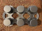 NORDIC WARE Grand Popover Muffin Pan Heavy Cast Aluminum Graphite - 6 Cavities — photo 3
