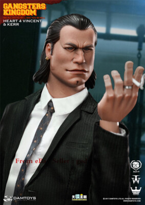 DAMTOYS GK015ギャングスターズ パルプフィクション ヴィンセント DAMTOYS 1/6 Gangsters Kingdom Heart 4 Pulp Fiction Vincent