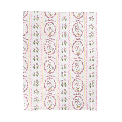 Coperta Peluche Coquette Anatra Oca Rosa Velluto Decorazione Accogliente Lancio Regalo Perfetto - Foto 5 di 7