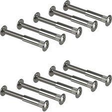 10x Furniture Screw M6 Hülsenschrauben Ø 8 MM Connection