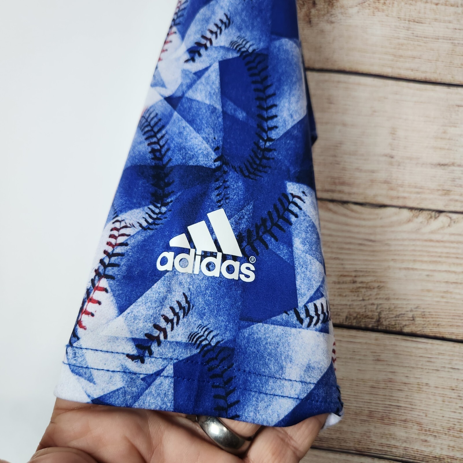 Adidas Active Performance Baseball Graphics On Sl… - image 6