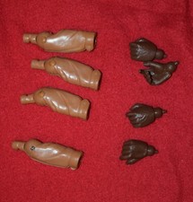 Lot 2 pair Hands other parts Marx Johnny West CXR Levi Nolan Jed Gibson