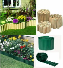 3 X Gardman Garden Log Roll Lawn Edging Border Metal Stakes For Sale Online Ebay