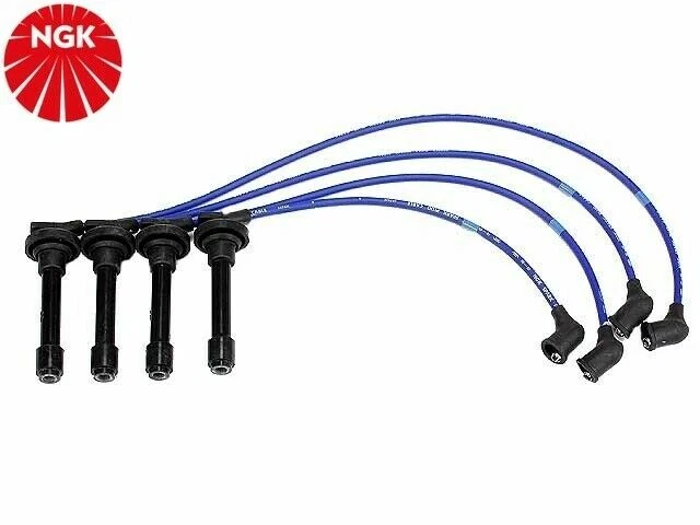 Juego de cables de bujía NGK HE82 para Acura Integra 1,8 L L4 Honda CR-V 2,0 L L L4 90-01 Foto 4 de 4