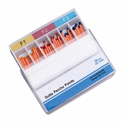 Dental Endodontic Obturation Gutta Percha Points F1 F2 F3 0.02 to 0.06 Taper - Picture 8 of 8