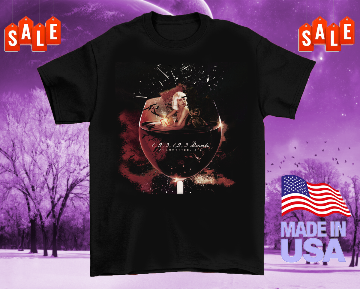 Iskcon Prayagraj Tee Shirt Bretelle Sia Chandelier T Shirt Sia SIA