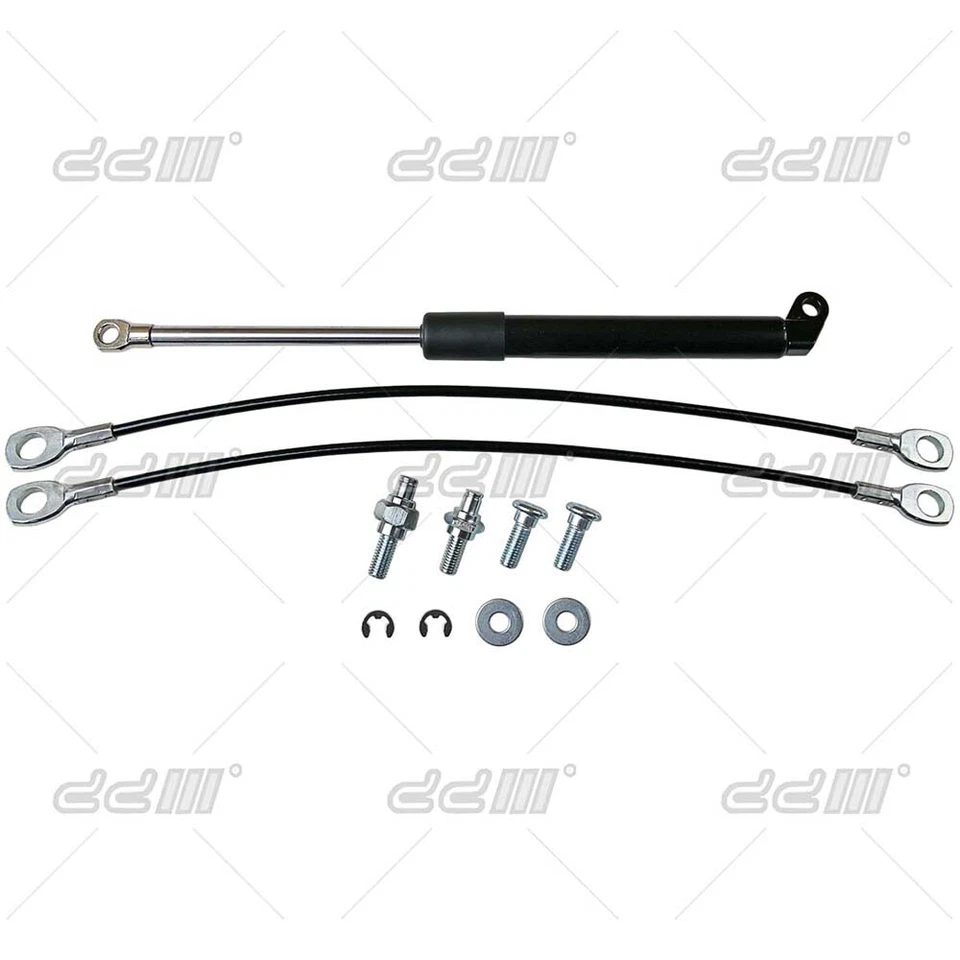 Amortiguador de puntal de desaceleración de puerta trasera para maletero trasero con cable para Isuzu D-Max Rodeo 12-20 Foto 2 de 3