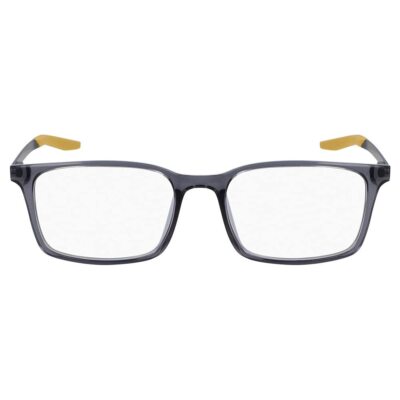 NEW NIKE 7282 037 Dark Grey & Saffron Quartz Eyeglasses 52/17/145 with Nike Case AUTHENTIC NIKE 7282 037 Dark Grey/Saffron Quartz Unisex  main image 3