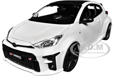 2021 TOYOTA GR YARIS WHITE 1/24 DIECAST MODEL CAR BY MAISTO 32909