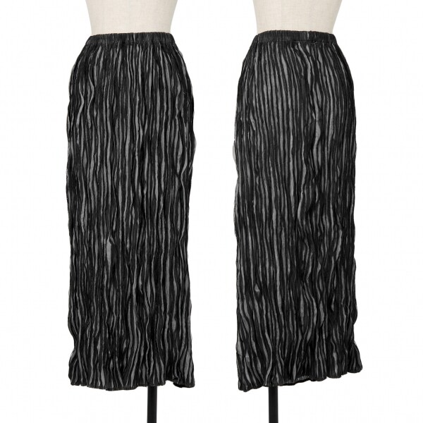 【三色ストライプのスカート】PLEATS PLEASE ISSEY MIYAKE 三色ストライプのスカート】PLEATS PLEASE ISSEY MIYAKE