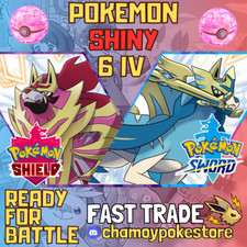 ANY POKEMON 6IV SHINY BATTLE READY Pokemon Sword Shield Fast Trade