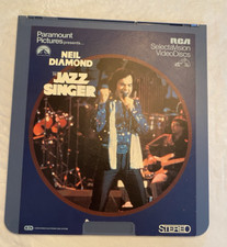 The Jazz Singer, Neil Diamond, CED RCA SelectaVision VideoDiscs Movie