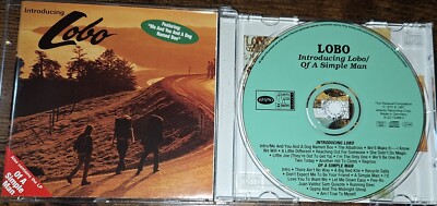 LOBO - INTRODUCING LOBO/OF A SIMPLE MAN  CD Rhino remasters