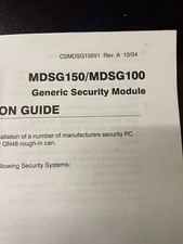 Honeywell MDSG100 Generic Security Module