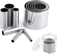 Fireboomoon 12 PCS Hole Hollow Punch Cutter Set with Storage Case,Stainless Stee