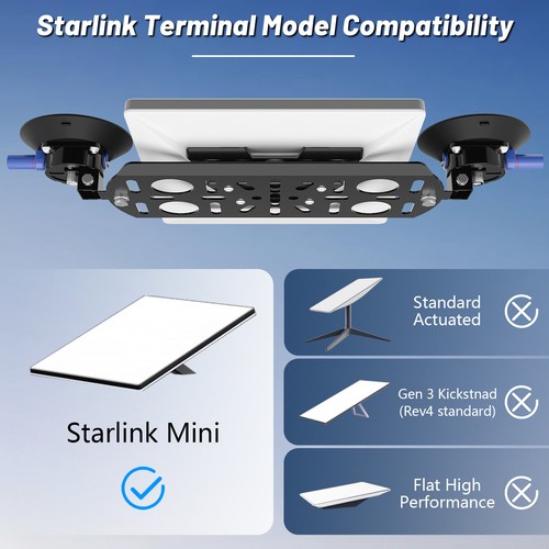 Starlink Mini Mount, Starlink Mini Roof Mount with 4.5" Suction Cup - Afbeelding 22 van 23
