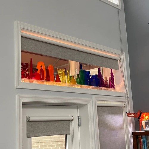 Soporte elevador de acrílico formado para Ikea Detolf 15""W x 5""D x 2""H HECHO EN EE. UU. - Imagen 7 de 9