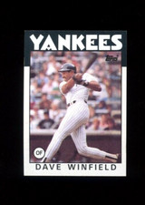 1986 TOPPS #70 DAVE WINFIELD HOF NEW YORK YANKEES