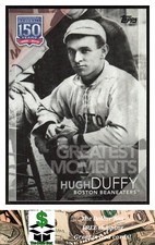 2019 Topps Update 150 Years  #150-64 Hugh Duffy - Boston Beaneaters