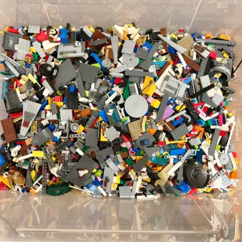 1 kg LEGO Konvolut Kiloware Platten Räder Bausteine  ca. 700 Teile