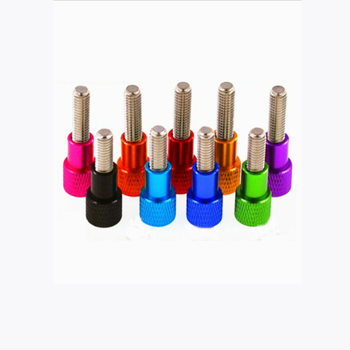 Pernos de perno de empuñadura de mano de acero inoxidable anodizados + tornillo de pulgar arrugado aluminio - Imagen 10 de 12