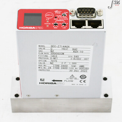 6941 HORIBA STEC MFC, CRITERION DIGITAL MASS FLOW MODULE SEC