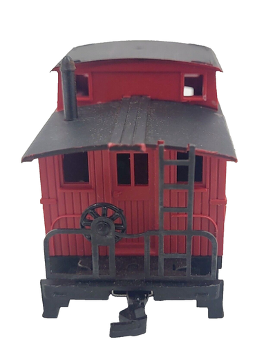 Fleischmann HO Scale Red Bobber Caboose Train Car - Picture 2 of 6