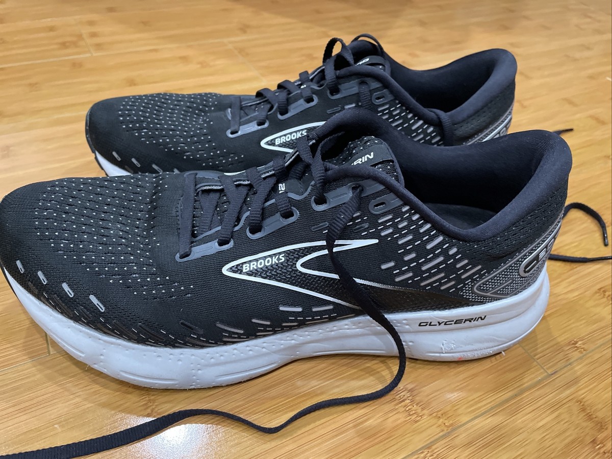 Brooks Glycerin 20 Men’s Size Black/white/alloy 1103821D059