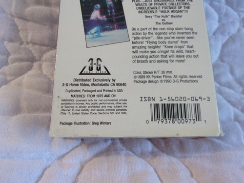 WORLD'S GREATEST WRESTLING SERIES TAG TEAM TITLE WAVE VHS HULK HOGAN MACHO MAN - Picture 4 of 8