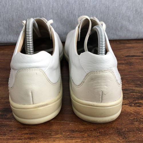 Finn Comfort Women Size 42 US 11 Sneakers White Leather Lace Up Shoes Germany - Picture 3 of 10