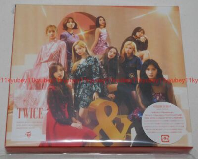 TWICE &TWICE First Limited Edition Type A CD DVD Booklet Card