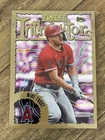 MIKE TROUT FINEST INTIMIDATORS 2023 TOPPS FINEST FLASHBACKS CARD #67 ANGELS