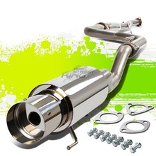4.5" Muffler Tip Exhaust Cat-Back Catback System for Honda Civic 92-00 2/4-Door