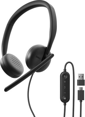 DELL WH5024 Pro Wired ANC Headset Kopfhörer Original