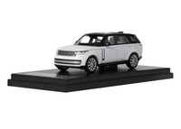 Lcd Models 1:64 Land Rover Range Rover White/Black 2022 Modellauto - LCD64031-BW