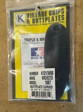 Triple K Vintage Butt Plate for Winchester 1887 Shotgun, Item P-18