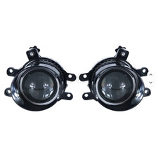 2x 3 Tri-colour Bi-led Fog Lights Projector  60w Ip68  Universal