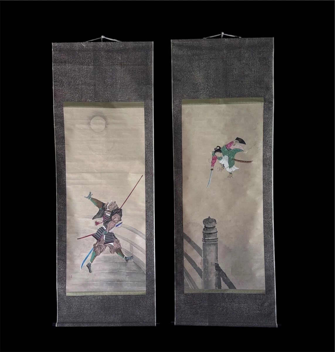 古董日本画作、画卷| eBay