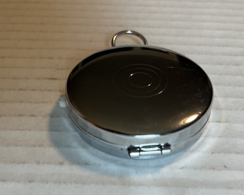 VINTAGE MAGNETIC POCKET COMPASS W/ MIRRORED SIDE JAPAN - NEW OLD STOCK + BOX - Picture 11 of 14