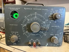 Heathkit Condenser Checker Model C-3 POWERS ON NOT TESTED
