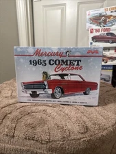1965 mercury comet cyclone 125 scale model kit factory sealed