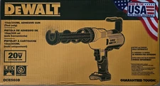 NEW DeWALT DCE560 20V MAX Cordless 10oz/300ml Adhesive Gun (Tool Only) FREE SHIP