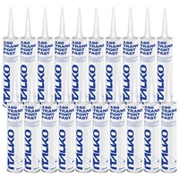 20X Scheibenkleber Scheiben Kleber Glaskleber Klebstoff Schwarz Kartusche 310Ml