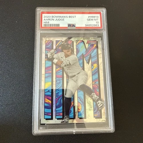 2023 Bowman's Best Aaron Judge HIM #HIM-13 New York Yankees PSA 10