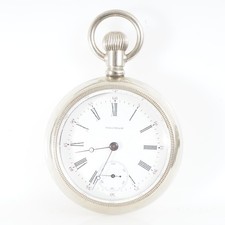 :Waltham Grade No. 820 1898 Model 1883 18S 15J Pocket Watch SG 
