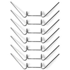 Szklarnia Essential 100 sztuk Zaciski przeszkleniowe ze stali nierdzewnej dla stabilności