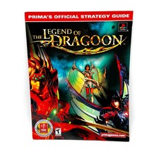 The Legend of Dragoon Prima's Official Strategy Guide Playstation Great Shape