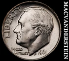 1961 Roosevelt Dime- Silver- Choice Gem Brillian Uncirculated Luster #J2895