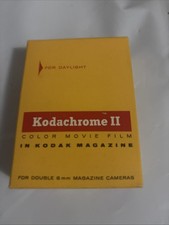 Kodachrome II Movie Film Double 8mm 25ft Roll Exp. 66 Kodak Vintage Unopened NEW
